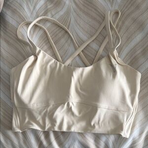 Women's Beige Sports Bra